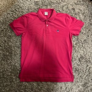 Pink Brooks Brothers Polo